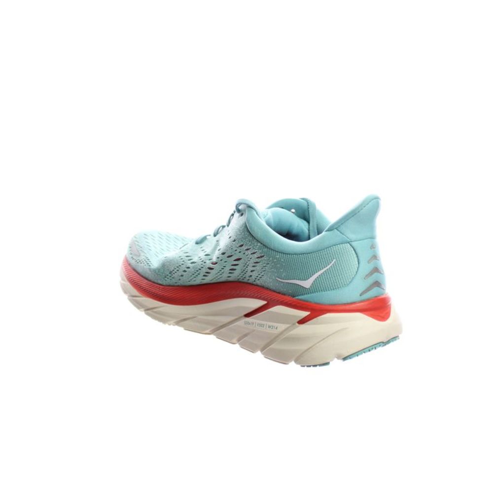Hoka One One Womens Clifton 8 Blue Running Shoes Size 8 Medium (B, M) (2244844) - Picture 3 of 4